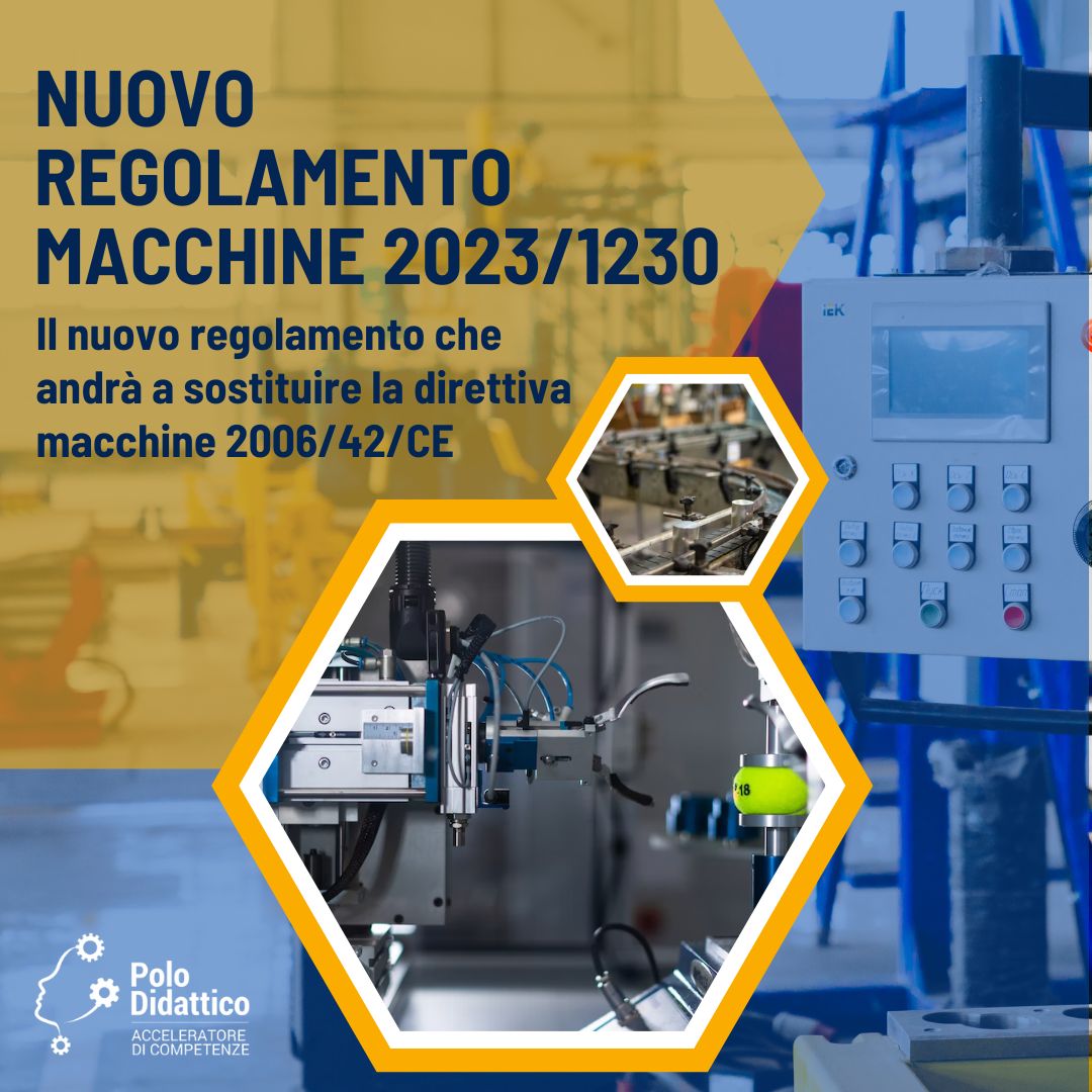 nuovo regolamento macchine 2023/1230